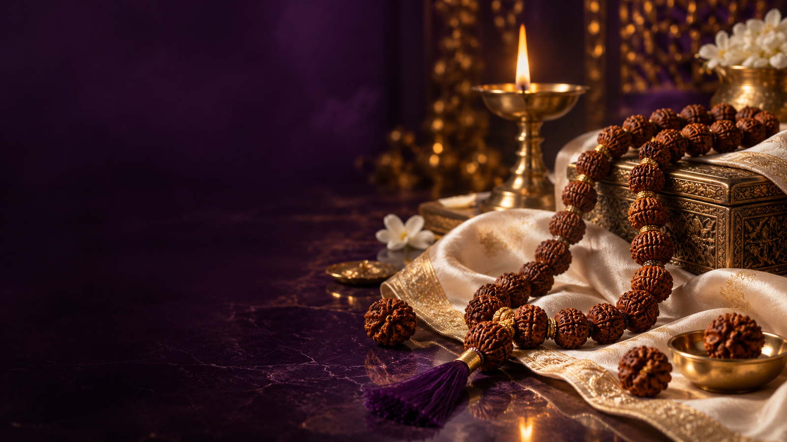 Explore Suovidha Mantra Rudraksha