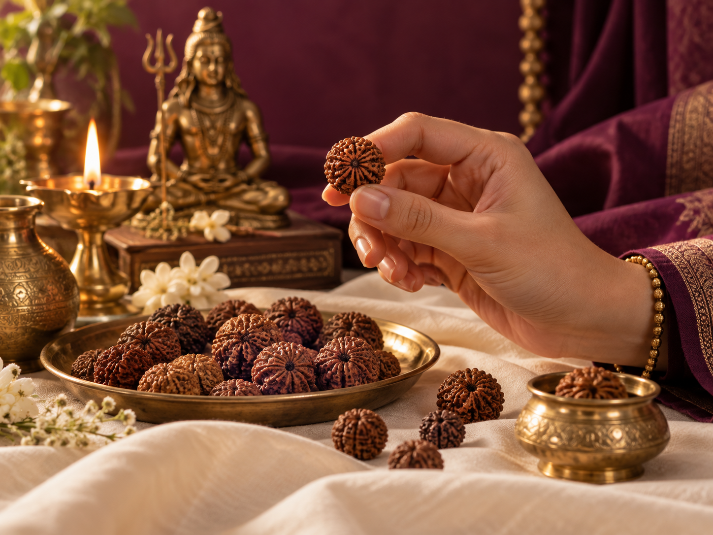 Rudraksha presented with clarity and respect