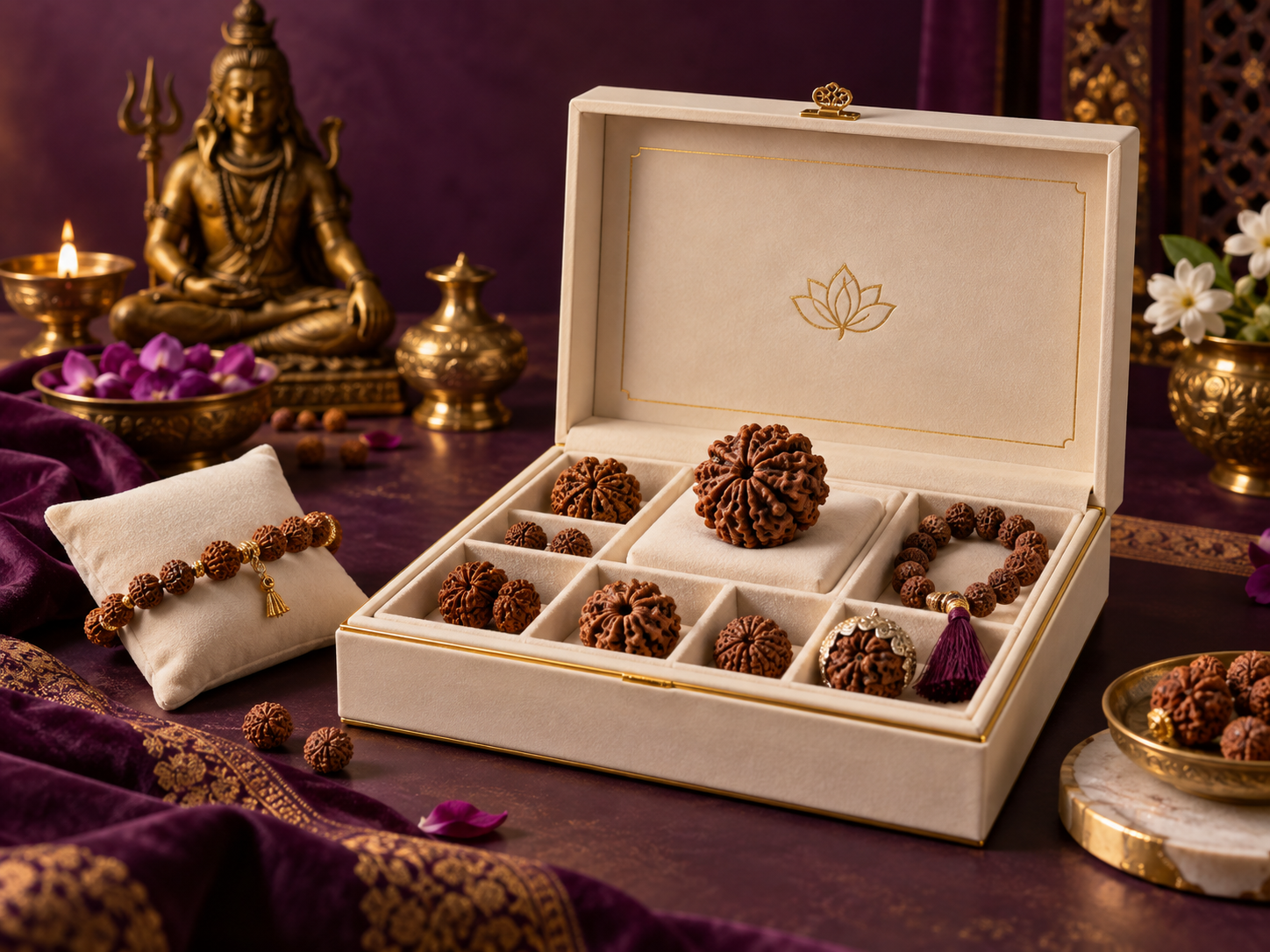 Premium Rudraksha presentation and trust