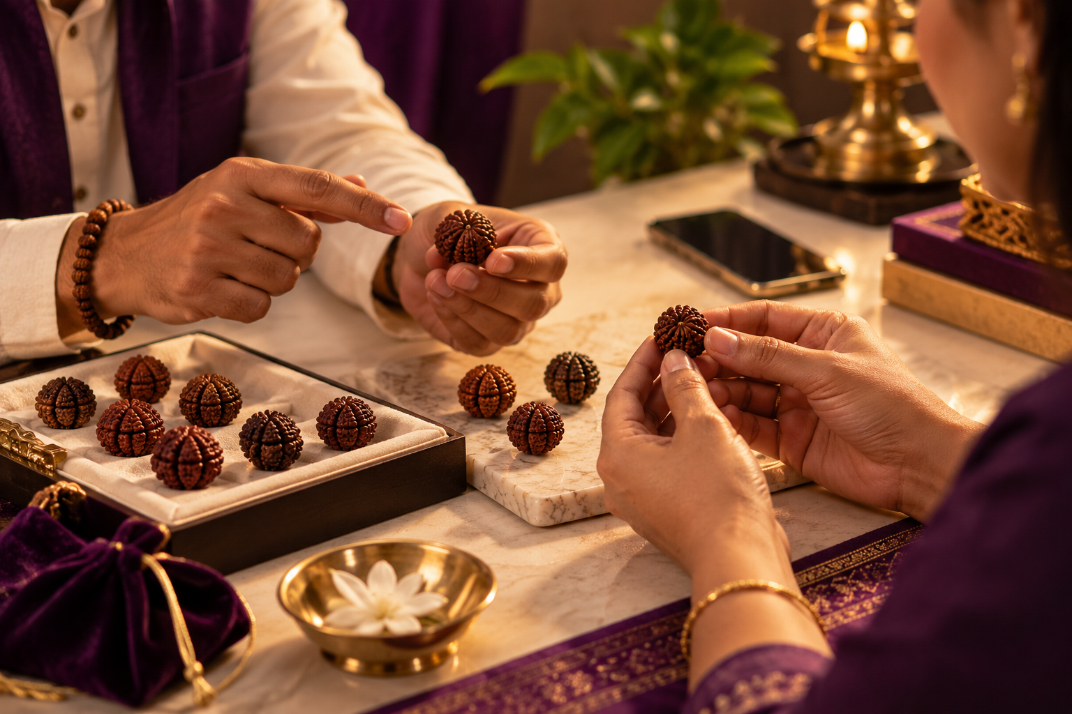 Rudraksha selection guidance