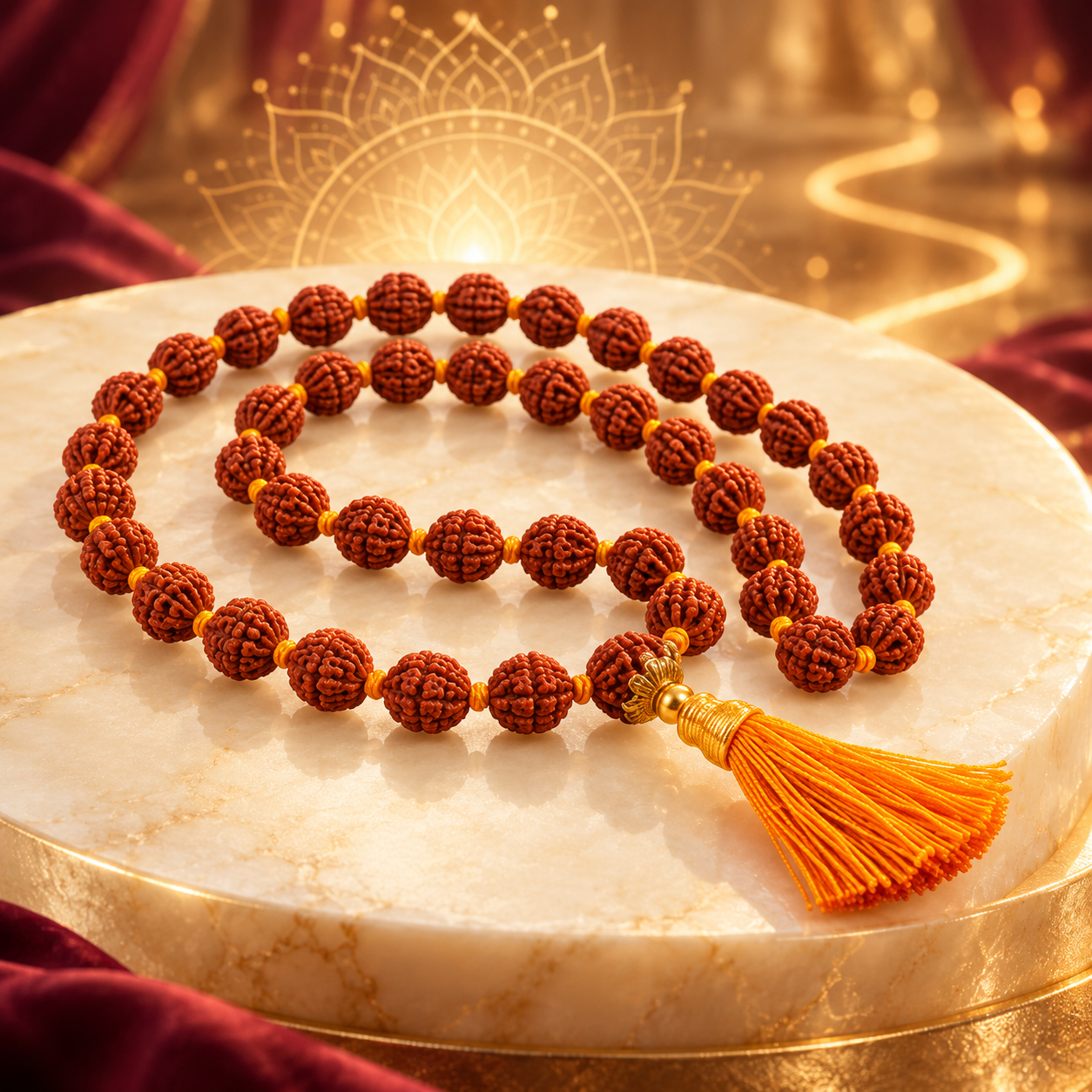 7 Mukhi Rudraksha Mala (S) product detail