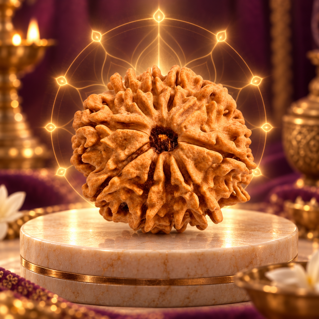 10 Mukhi Rudraksha product detail
