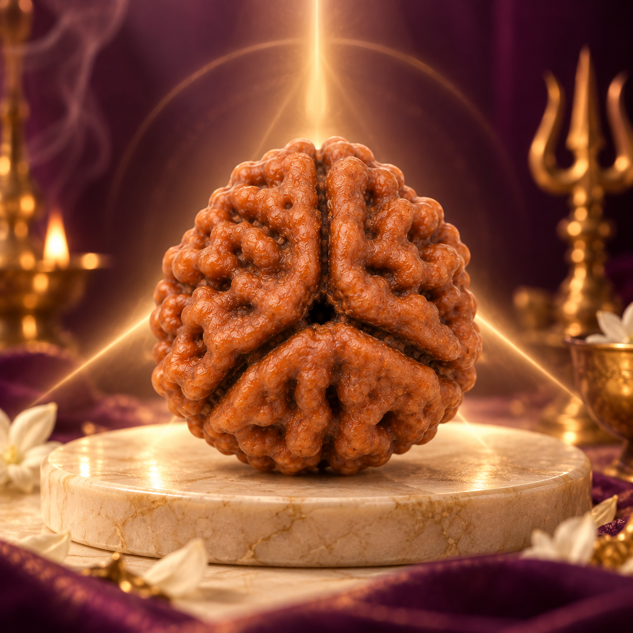 3 Mukhi Rudraksha product detail