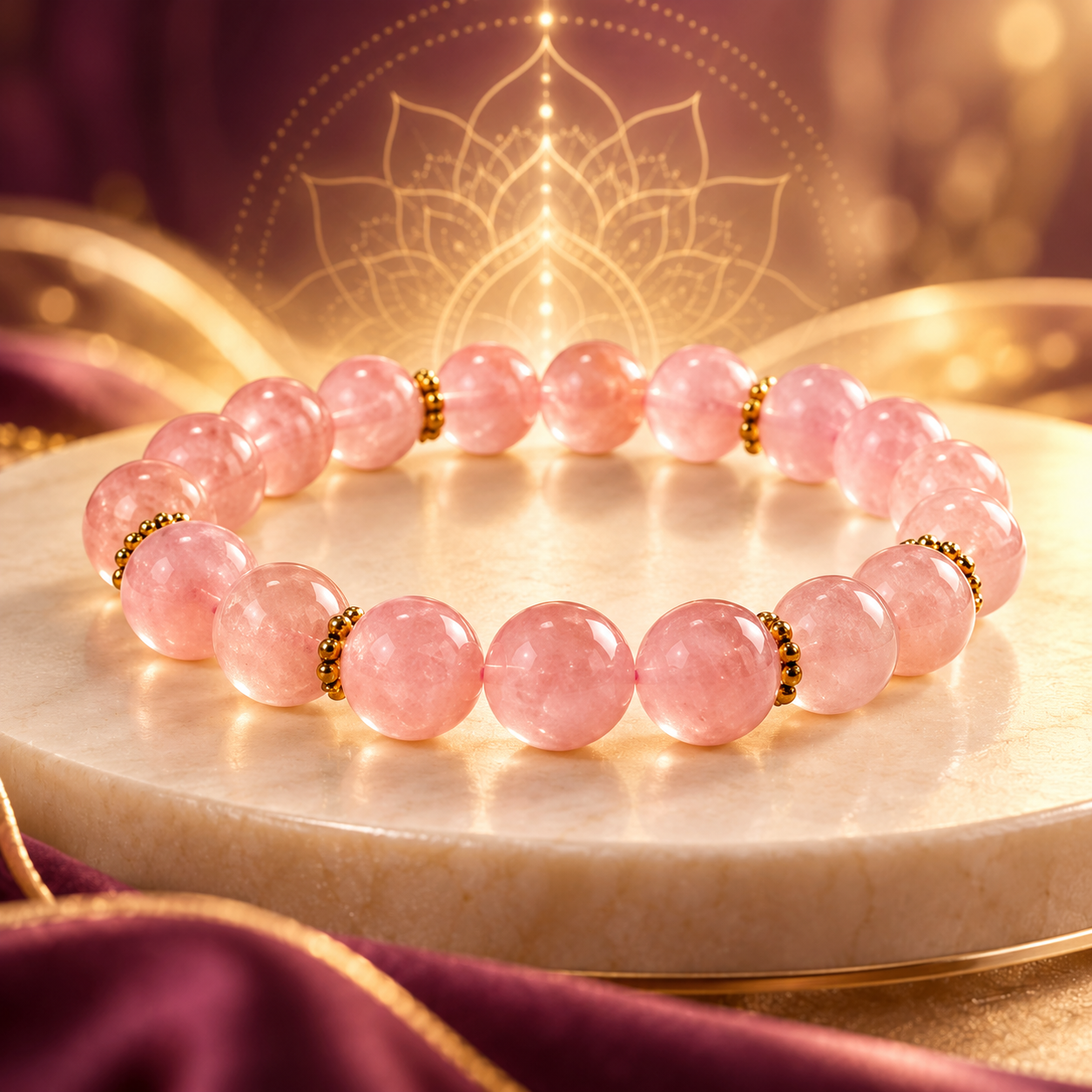 Rose Quartz Bracelet product detail