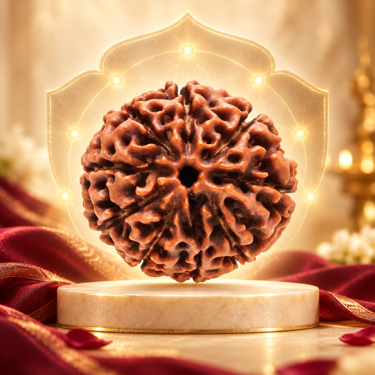 9 Mukhi Rudraksha product detail